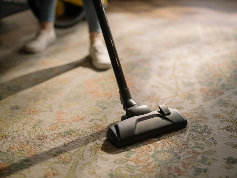 carpet fine dust removal