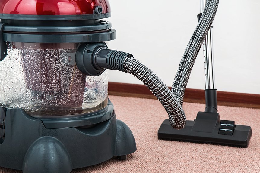 vacuum hose unclogging steps